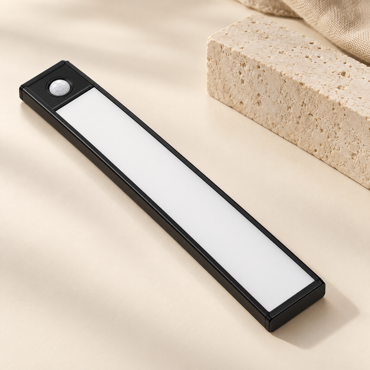 20cm black finish shown; choose your length.